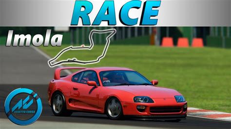 Race AC Racing Club Toyota Supra MK IV Imola YouTube