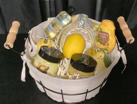 Lemon Lovers T Basket Ts For Seniors Ts For Mom Etsy