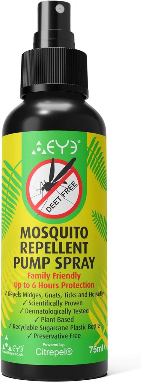 Theye Mosquito Repellent Spray For Body 100 Natural Insect Repellent