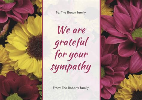 Customize 134 Sympathy Card Templates Online Canva