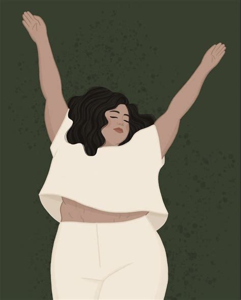 a woman with her arms in the air