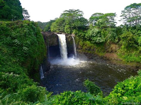 Rainbow Falls Waiānuenue In Hilo Easy To Visit Drive In Waterfall