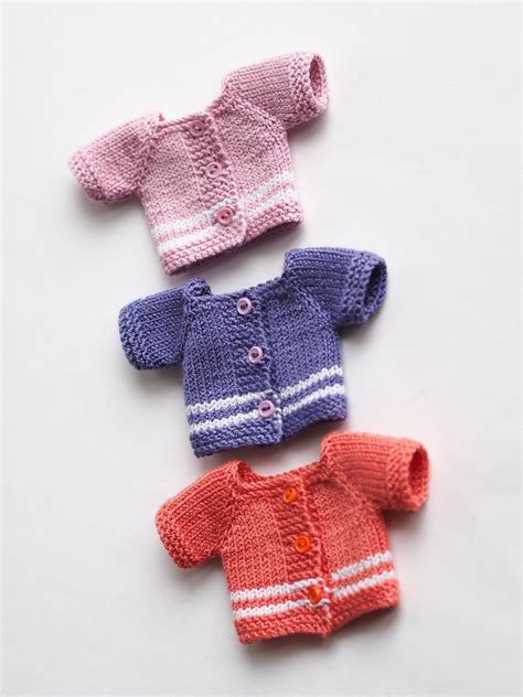 Miniature Clothes Handmade Knitting Sweater For Teddy Bear Etsy Handmade Knitting Knitting