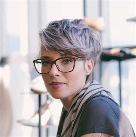 Short Gray Hairstyles With Glasses David Simchi Levi