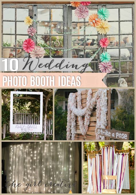 10 Diy Wedding Photo Booths Wedding Pinterest Cosas De Boda