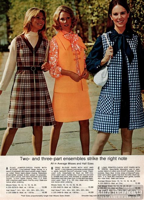 Hip Vintage 70s Dresses And Skirts Women Wore In The Spring And Summer Of