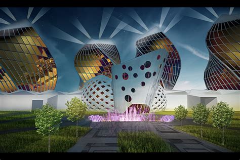 The Concept Of The Sports Complex On Behance