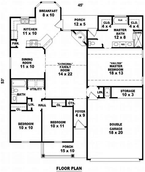 Ouf 38 Listes De 1500 Square Feet House Plans 3 Bedroom This Plan