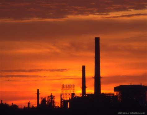 Yorktown Refinery Sunrise Recently Shut Down Amoco Refiner Flickr
