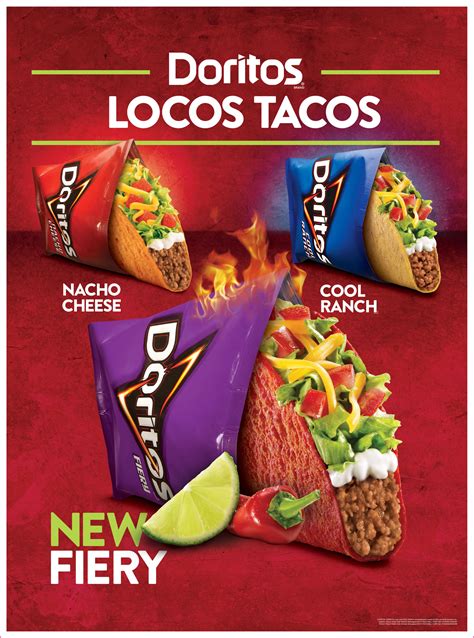 Fiery Doritos Locos Tacos Coming 8 22 Gunaxin