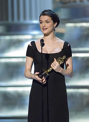 Here are the nominees for actress in a supporting role. Rachel Weisz, Academy Award winner for Best Supporting ...