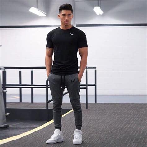 30 Best Stylish Summer Gym And Workout Outfits Mens Workout Clothes Gym Outfit Men Workout