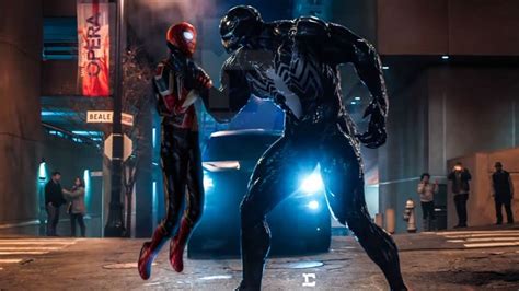 Tom Hardy Venom Vs Tom Holland Spider Man Wip Youtube