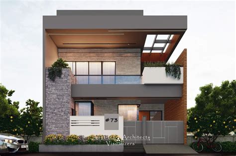 16 Simply Beautiful Modern Design Elevations For Your Home Aastitva