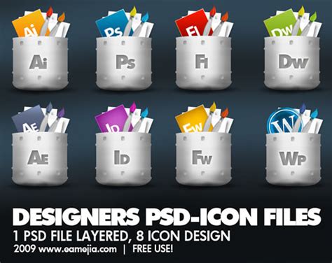 50 Free Icon Sets In Psd Format