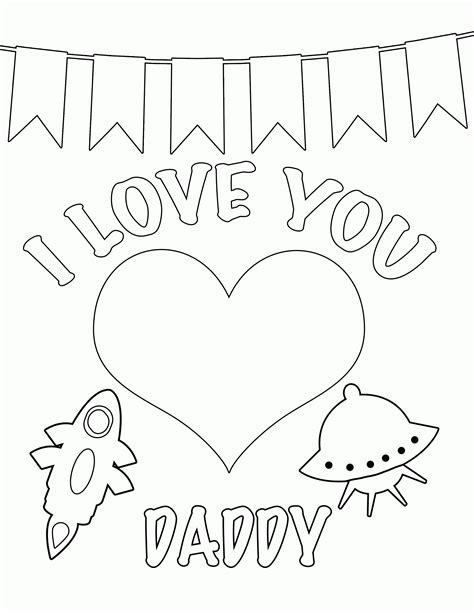 Happy Birthday Daddy Printable Coloring Pages Coloring Home