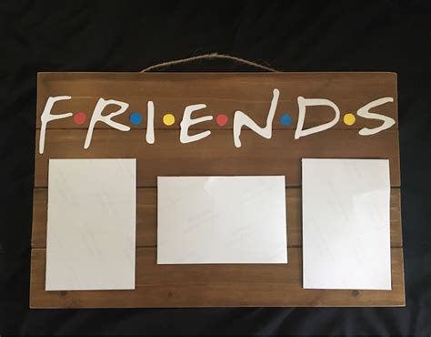 Friends Tv Show Picture Frame Etsy
