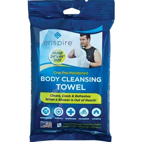 Enspire 24 X 48 Body Cleansing Towels