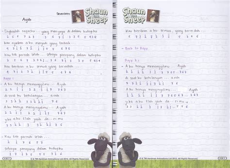 Ayah lirik azmi terbaru gratis dan mudah dinikmati. Catatan Not Lagu - Seventeen "Ayah" (Piano/Pianika Pemula ...