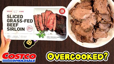 Sliced Grass Fed Beef Sirloin Costco Product Review Youtube