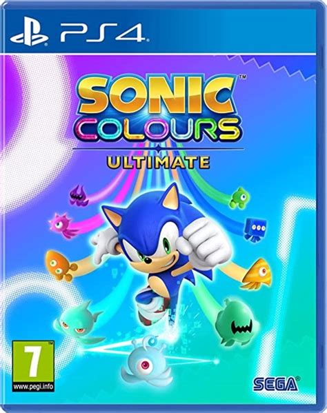 Sonic Colours Ultimate Playstation 4 Game Sony Ps4 Console Game
