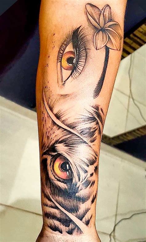 Sintético 115 Tatuagem olho de tigre Bargloria