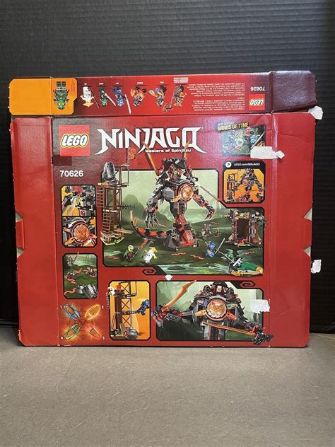 Lego Ninjago Dawn Of Iron Doom 70626 100 Complete W Box Minifigs Time