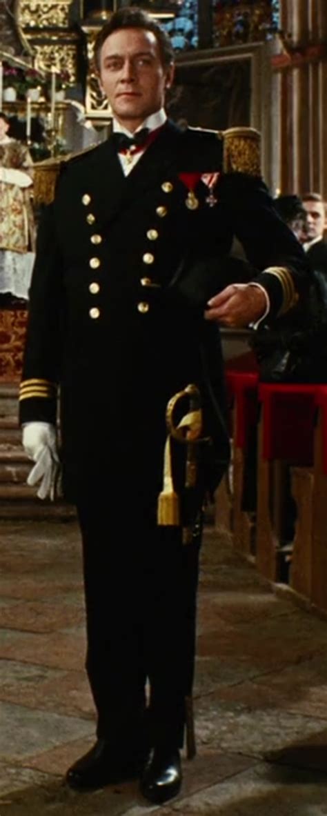 Christopher Plummer As Captain Georg Von Trapp In The Sound Of Music Wearing Austrian Naval