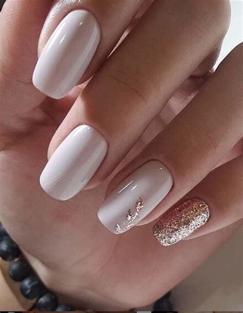 24 Elegant Acrylic White Nail Design For Short Square Nails In Summer Page 23 Of 24 Fashionsum