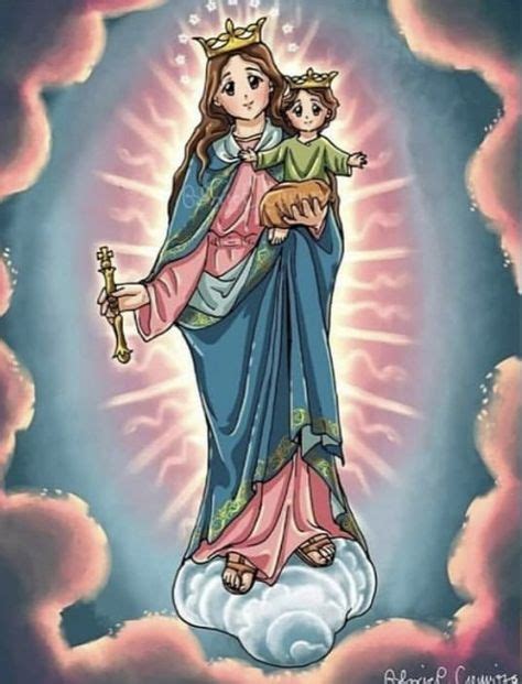 10 Ideas De Animacanto En 2021 Virgen Maria Auxiliadora Maria