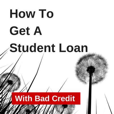 How to get a mortgage with bad credit. How Someone Can Get a Student Loan with Bad Credit (With ...
