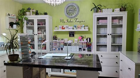 Dream Craft Room Tour Craft Room Tour 2020 My Inkie Fingers
