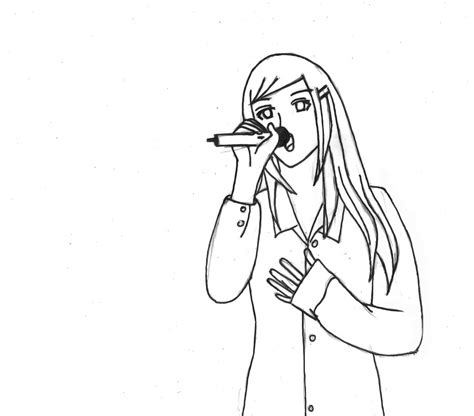 Singing Drawing At Explore Collection Of Singing