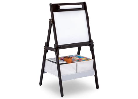 Classic Kids Whiteboarddry Erase Easel With Paper Roll And Storage