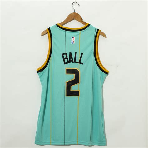 Customize your avatar with the lamelo ball jersey lamelo ball jersey lamelo ball and millions of other items. LaMelo Ball #2 Charlotte Hornets 2021 Mint Green City Edition Swingman Jersey