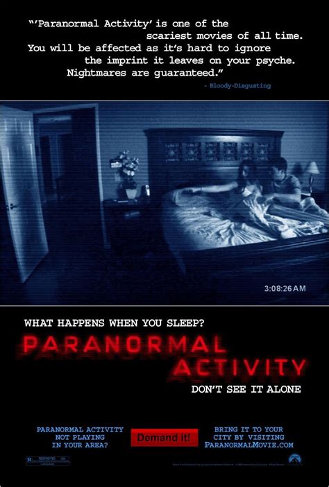 Paranormal Activity 2007 Filmaffinity