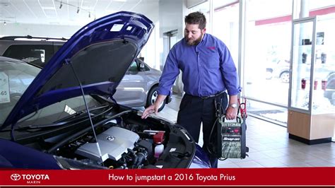 Let your prius run for at least 30 minutes after a jump start. How to Jump Start a Prius - YouTube