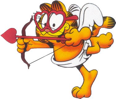 Garfield - Saint Valentin | Garfield wallpaper, Garfield, Garfield and odie