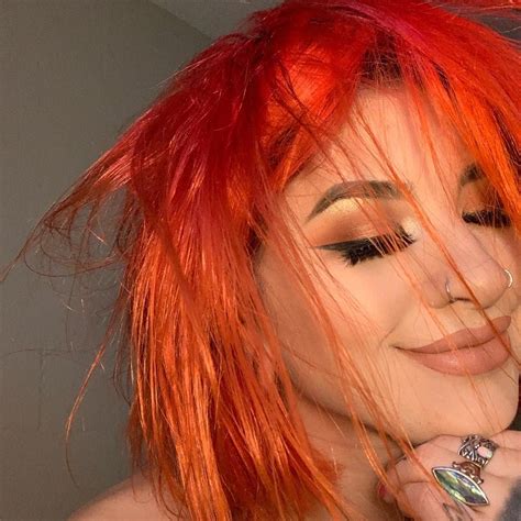 Sunset Orange Orange Hair Dye Hair Color Semi