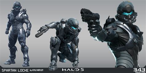 Artstation Halo 5 Locke Kyle Hefley Halo Spartan Armor Halo Armor