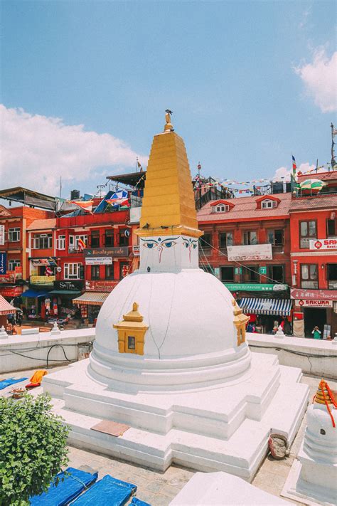 The Unesco World Heritage Site Of Boudhanath Stupa In Kathmandu Nepal