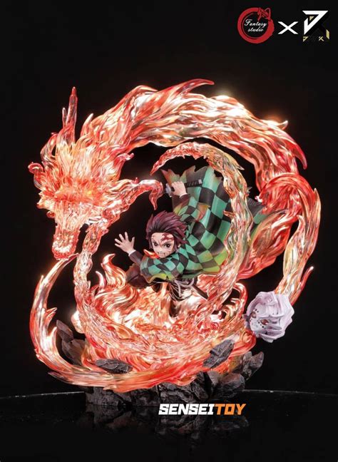 Tanjiro Kamado The Dance Of The Fire God By Fantasy X Jianke Studio