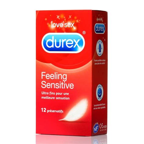 Durex Condoms Feeling Sensitive Ultra Thin Latex