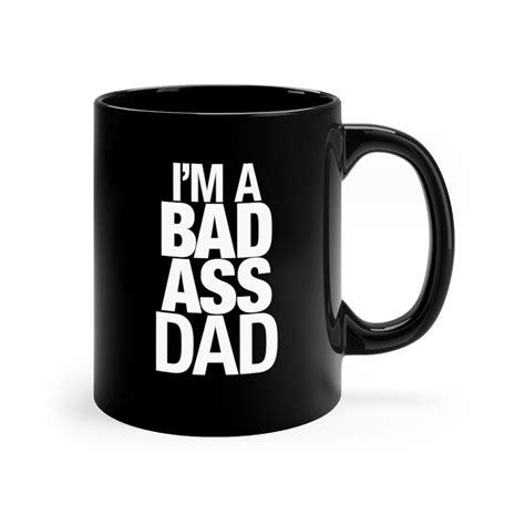 Badass Dad Gift Badass Mug Dad Cup from Daughter Badass | Etsy