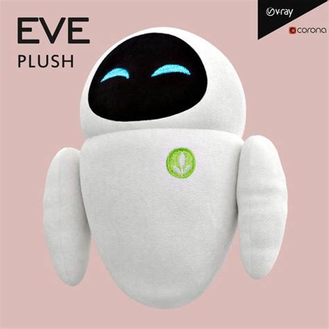 Eve Plush 3d Model Plush 3d Model Plush Toy