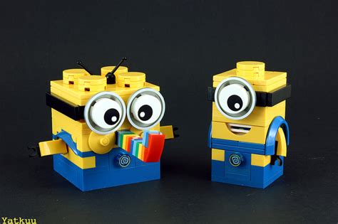 Lego Moc Minions By Yatkuu Rebrickable Build With Lego