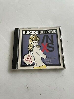 Inxs Suicide Blonde Promotional Cd Ebay
