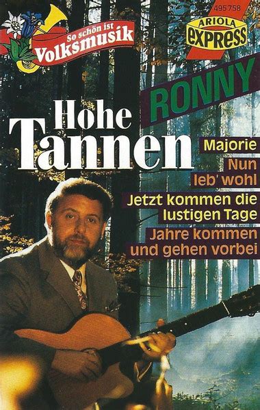 Ronny Hohe Tannen 1990 Cassette Discogs