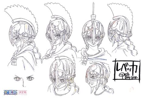 Inoue Eisaku Rebecca One Piece One Piece Toei Animation Absurdres Highres Official Art