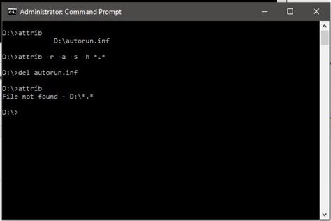 How To Remove Virus From Any Drive Using Command Prompt Cmd In